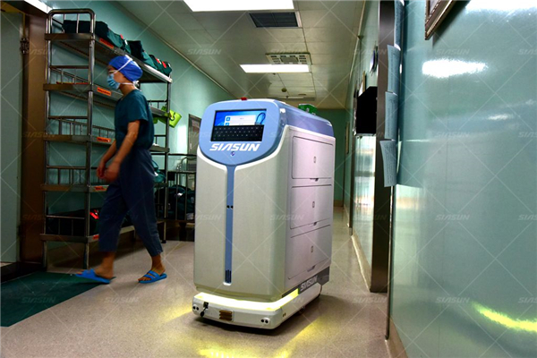 不一样的白衣天使&mdash;&mdash;37000威尼斯物流配送机械人&ldquo;盛京医院入职记&rdquo;